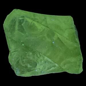 Clear Translucent‎ Art Glass Cullet Glowing Manganese Slag Glass #5GL87